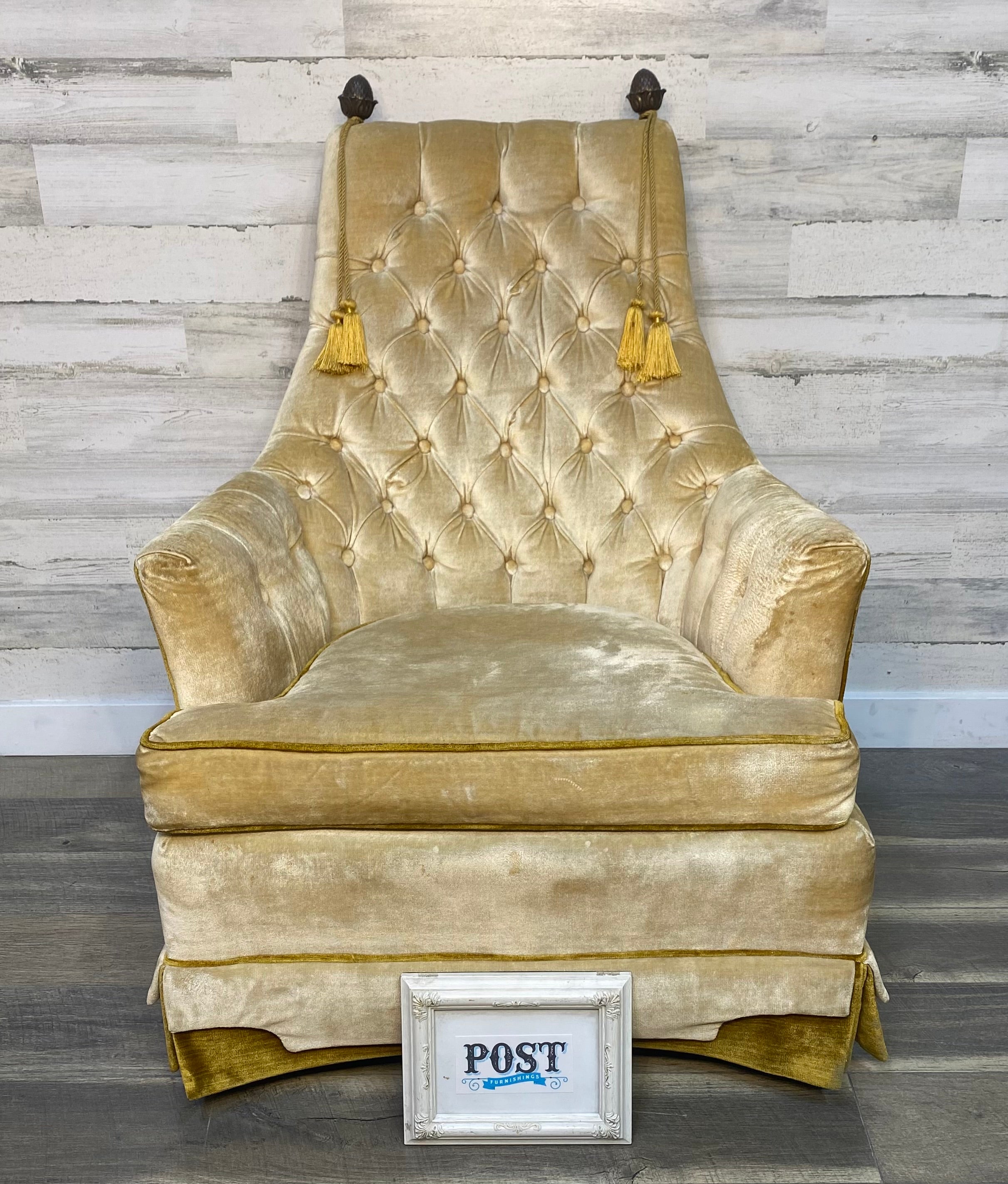 Vintage Crestwood Hollywood Regency Chair